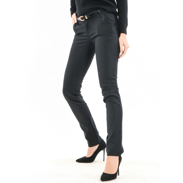 Pantaloni office dama heba negru